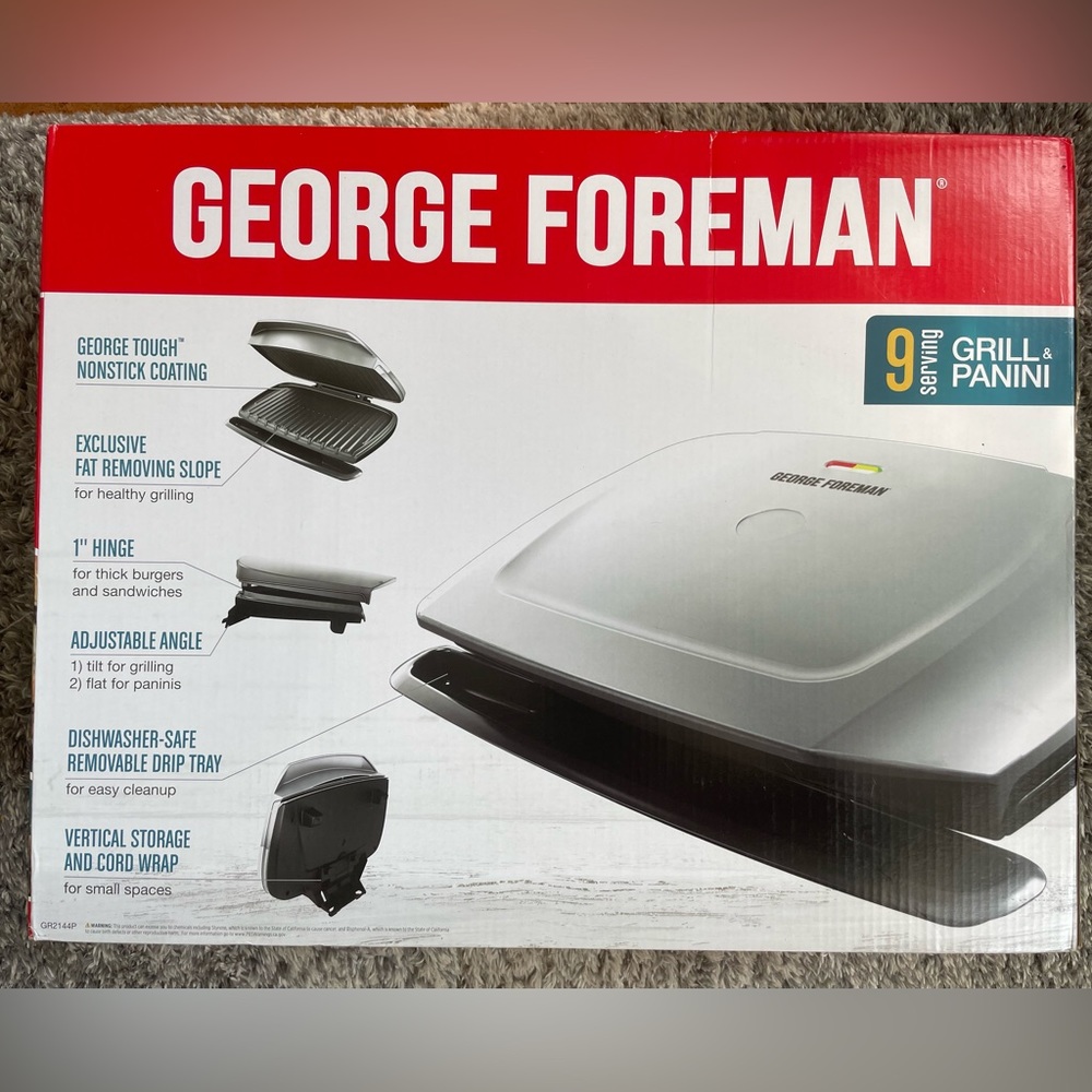 George Foreman Grill & Panini